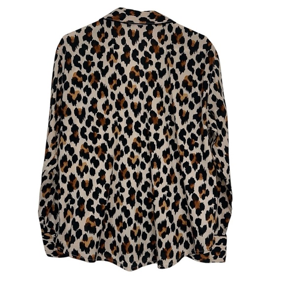 Victoria’s Secret Leopard Print Pajama Top - Picture 2 of 7